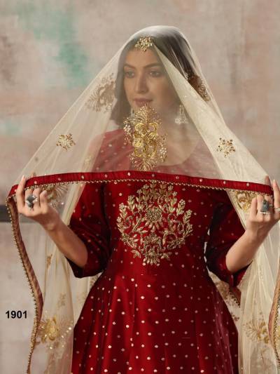 Vol 19 By Twisha Fancy Partywear Readymade Anarkali Gowns